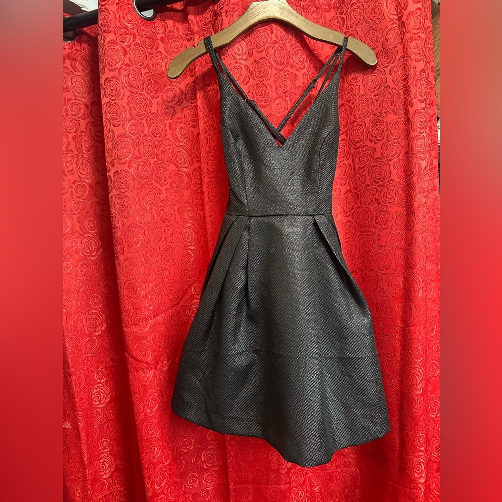 Lulus Hyped Up Black Backless Skater Dress . New w tag . - Picture 12 of 13